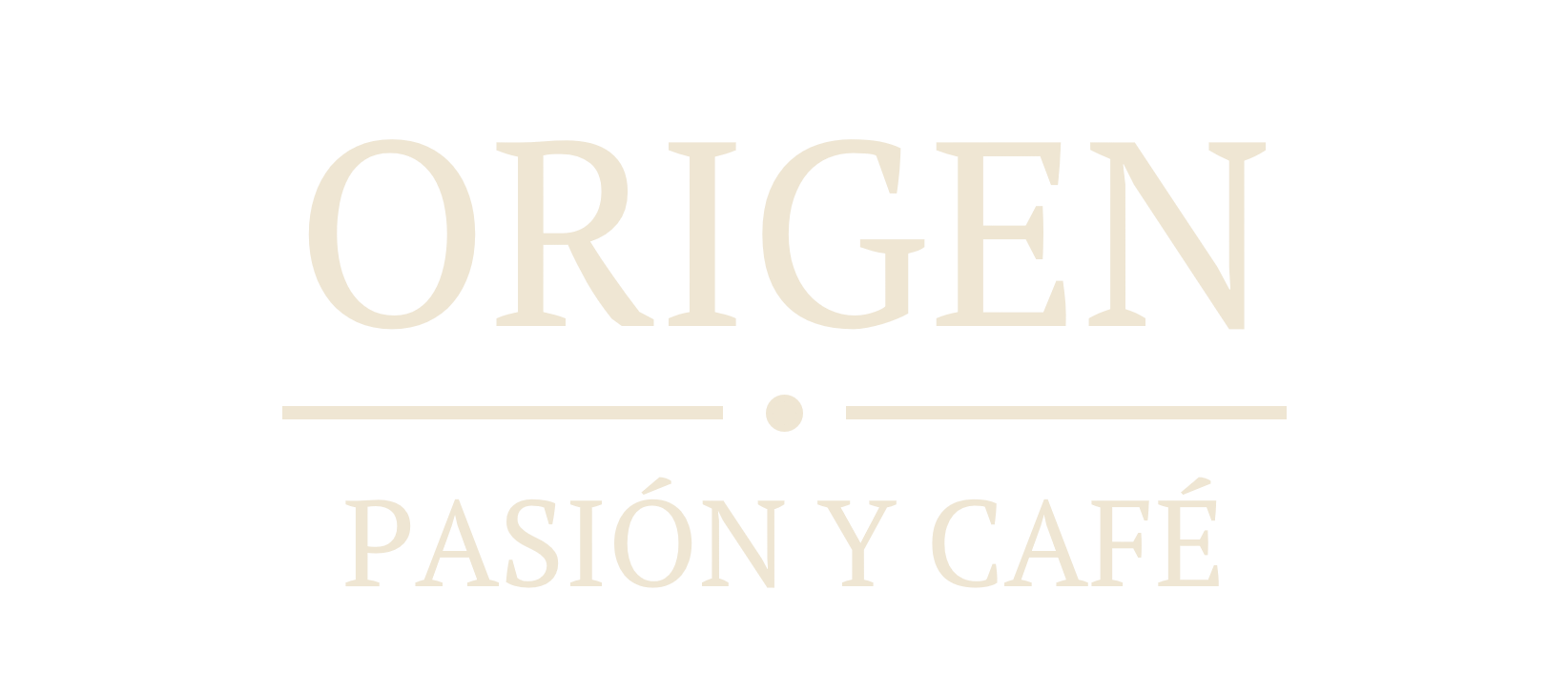 Origen, Pasión y Café
